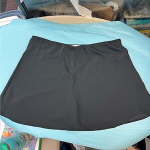 Abercrombie & Fitch Black Mini Skort